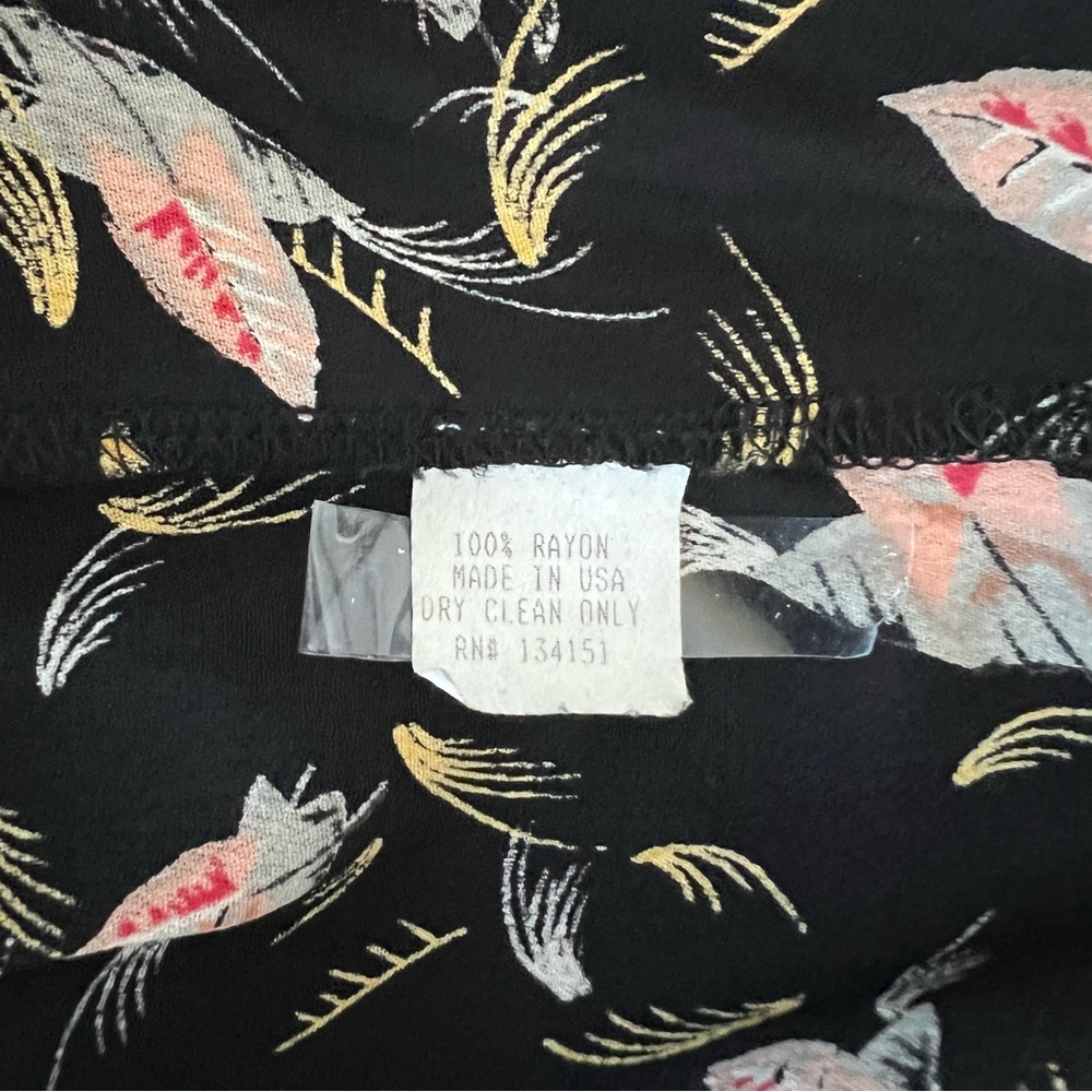 VINTAGE OTIS & MACLAIN Japanese Print Blouse - Picture 11 of 12
